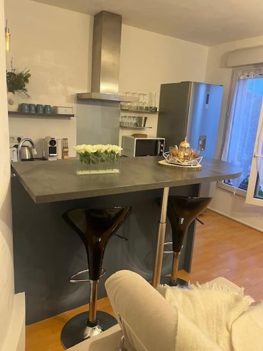 Wondersuite Appartement - Centre Ville Avec Parking Couvert -15Mn De Paris Et 10 Mn De Stade De France, Wifi, Netflix Deuil-la-Barre Εξωτερικό φωτογραφία